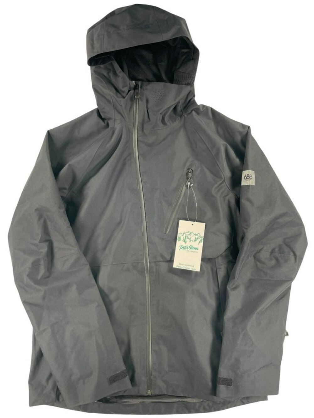 686 Hydra Thermagraph Jacket Warm Waterproof Snowboard Black Men's Sz M $300 NEW